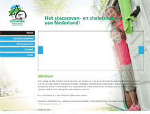 Tablet Screenshot of oostappencaravans.nl